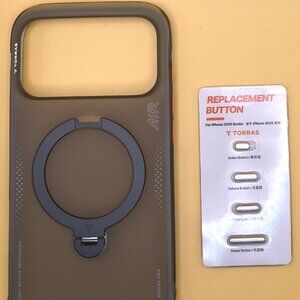 iPhone 17 Pro Max Case Ostand Q3 Air 360 Magnetic MagSafe Shockproof-Black-Sold